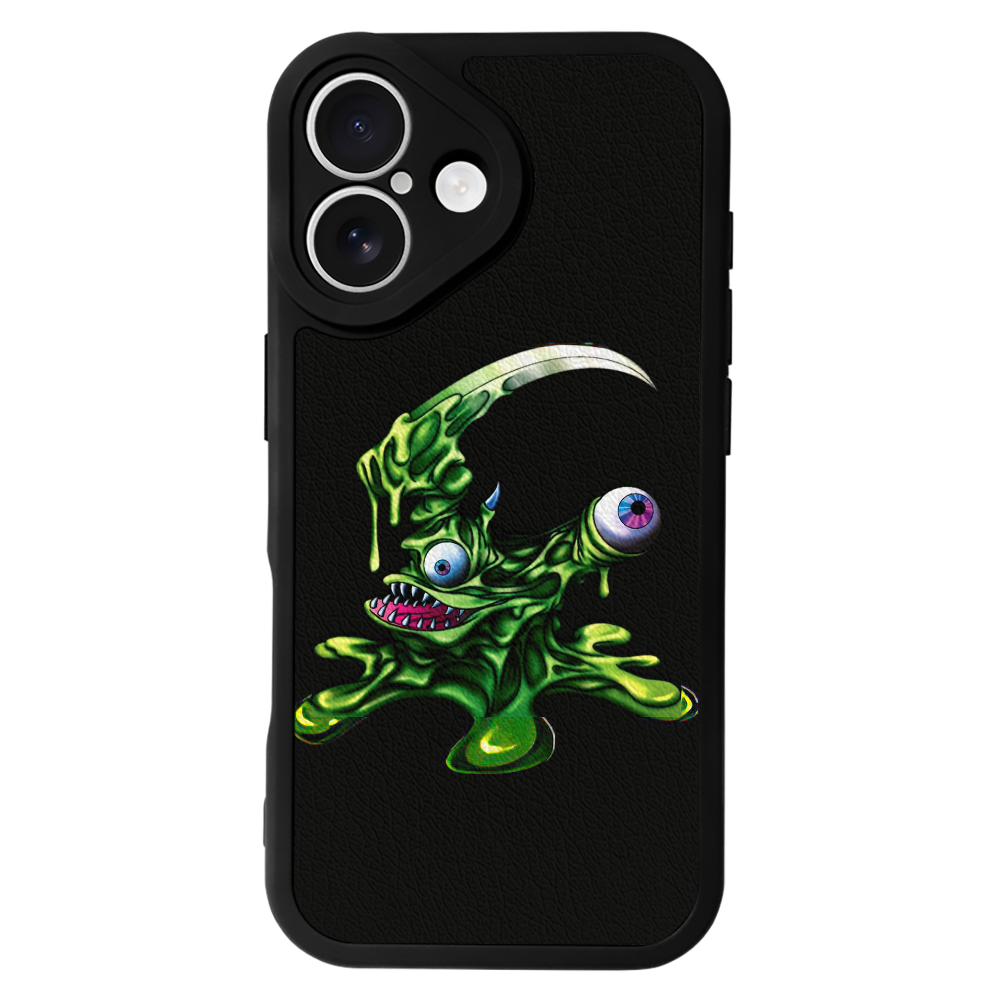 （画像用） 遊☆戯☆王 Yu-Gi-Oh! 【iPhone 16シリーズ対応】シリコンスマホケース（レザー調） 材質：シリコン